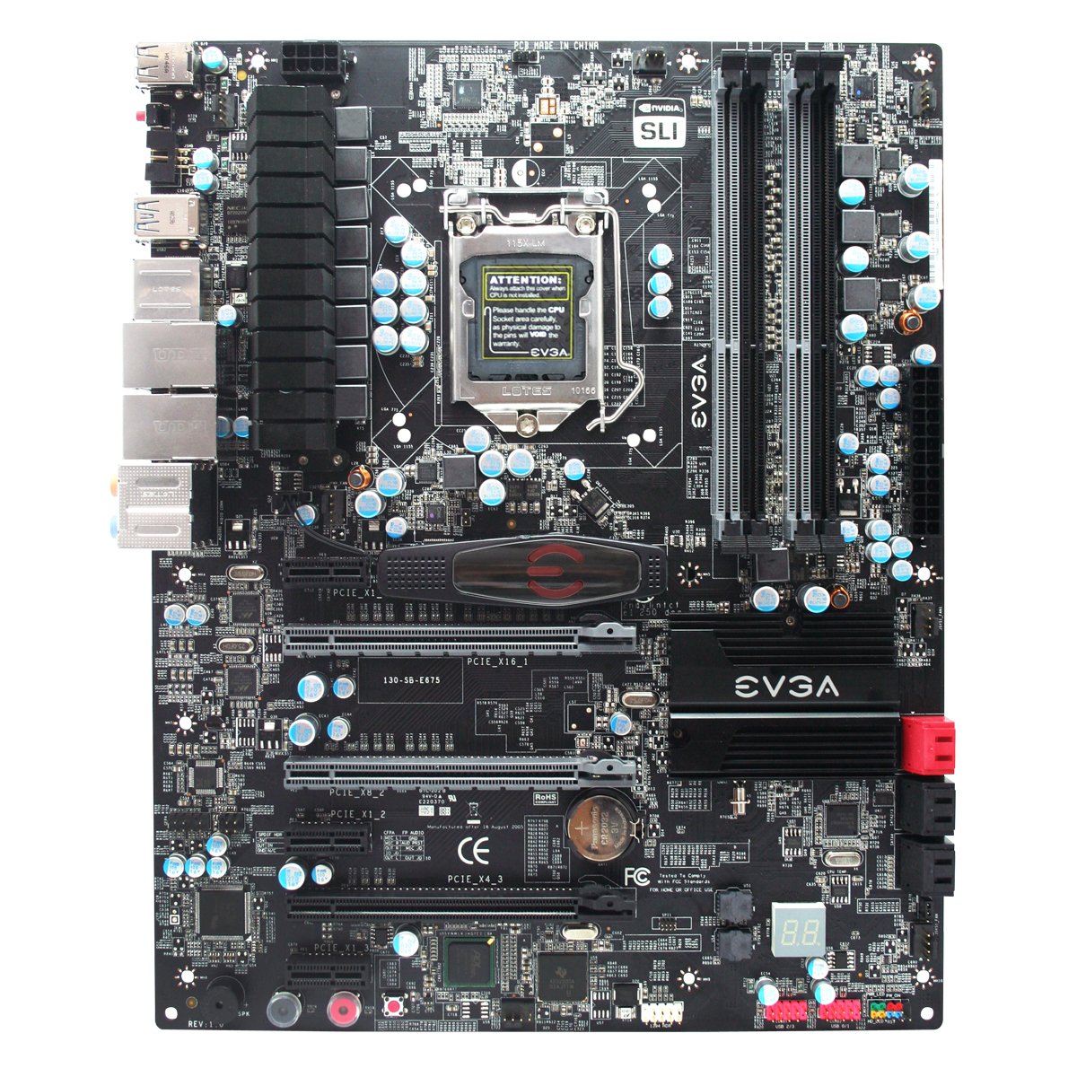 Immagine pubblicata in relazione al seguente contenuto: EVGA annuncia la motherboard P67 SLI per cpu Intel Sandy Bridge | Nome immagine: news14522_2.jpg