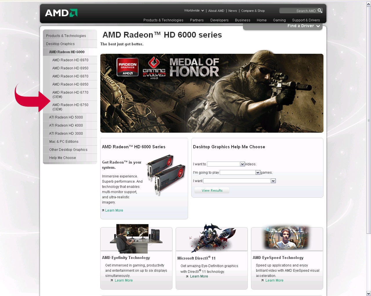 Immagine pubblicata in relazione al seguente contenuto: AMD lancia le Radeon HD 6770 e HD 6750 per il mercato OEM | Nome immagine: news14531_1.jpg