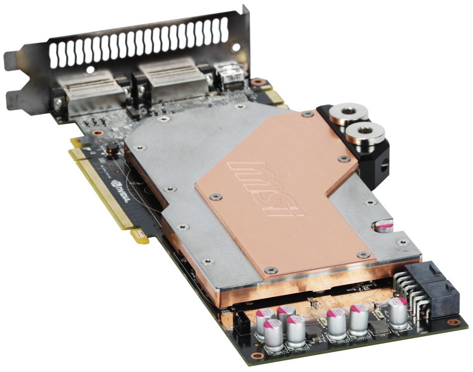 Immagine pubblicata in relazione al seguente contenuto: Top Card: MSI GeForce GTX 580 HydroGen con cooler a liquido | Nome immagine: news14601_2.jpg