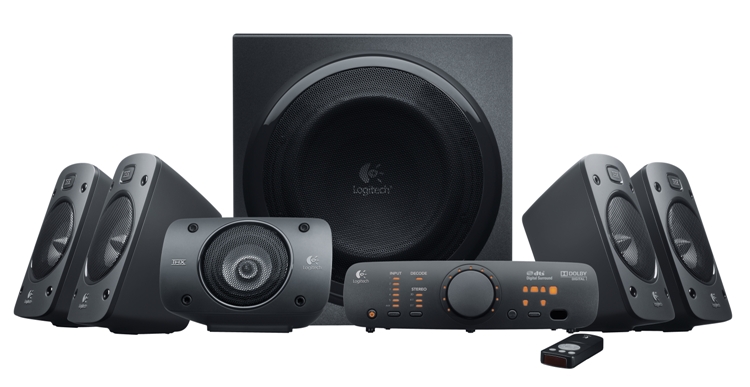 Immagine pubblicata in relazione al seguente contenuto: Logitech Surround Sound Speakers Z906: 500W RMS con THX | Nome immagine: news14805_1.jpg