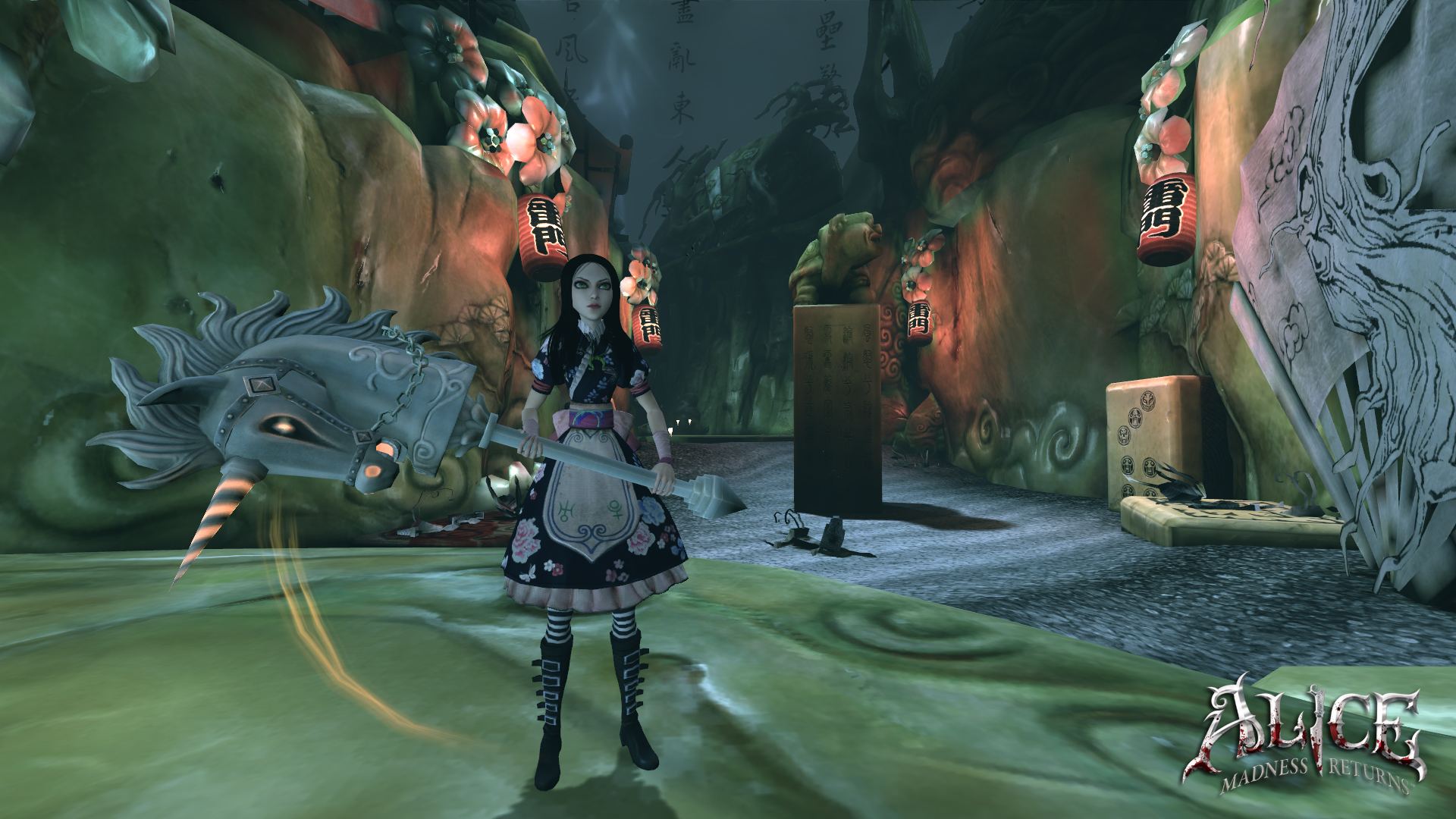 Media asset in full size related to 3dfxzone.it news item entitled as follows: Da Electronic Arts nuovi screenshots di Alice: Madness Returns | Image Name: news14971_2.jpg