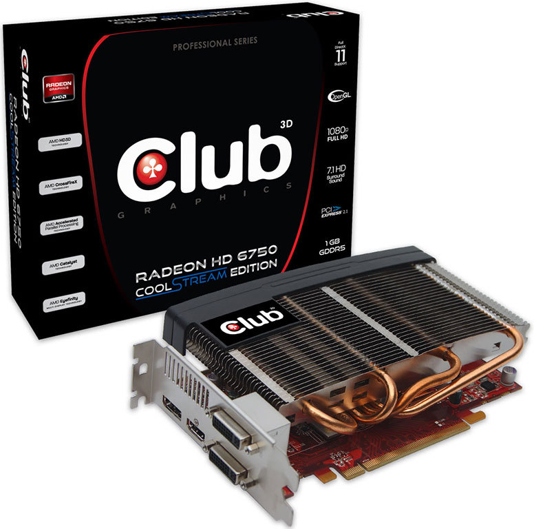 Immagine pubblicata in relazione al seguente contenuto: Un cooler passivo per la HD 6750 CoolStream Edition di Club 3D | Nome immagine: news15035_1.jpg