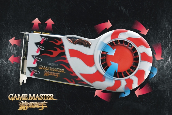 Immagine pubblicata in relazione al seguente contenuto: Un cooler a forma di conchiglia per la Game Master R6950 di Yeston | Nome immagine: news15127_2.jpg