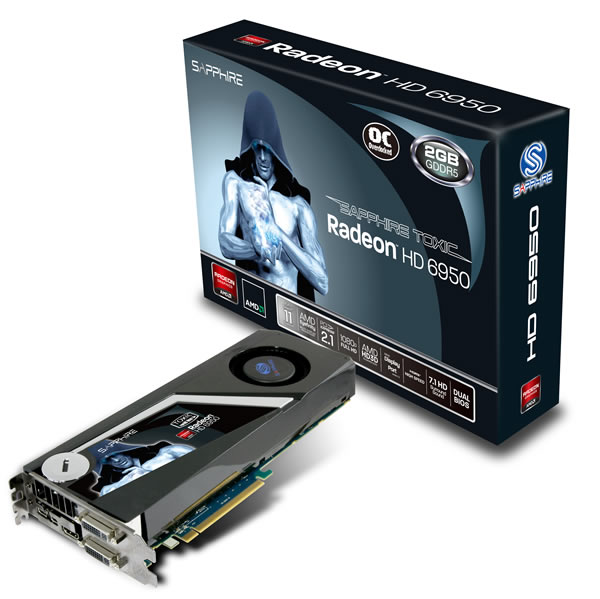 Immagine pubblicata in relazione al seguente contenuto: SAPPHIRE annuncia la video card HD 6950 TOXIC Edition | Nome immagine: news15482_1.jpg