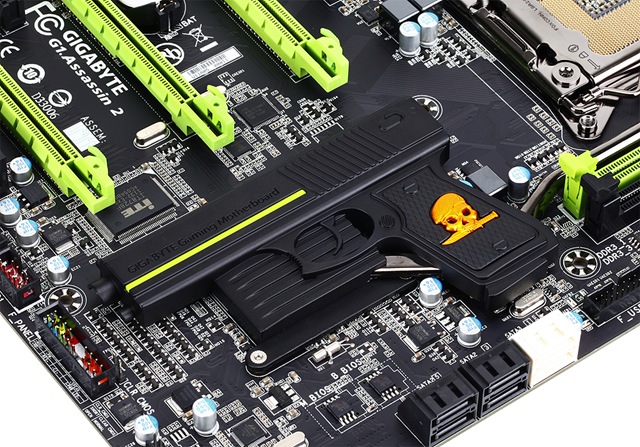 Immagine pubblicata in relazione al seguente contenuto: Foto della motherboard G1.Assasin 2 di Gigabyte per LGA-2011 | Nome immagine: news15891_1.jpg