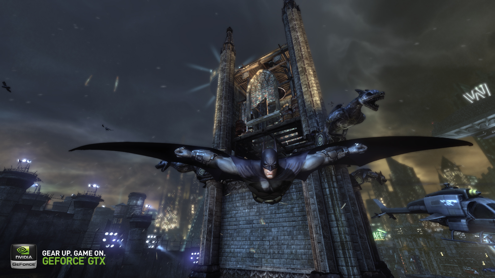 Media asset in full size related to 3dfxzone.it news item entitled as follows: Batman: Arkham City, requisiti per PC e nuovi contenuti da NVIDIA | Image Name: news15911_1.jpg
