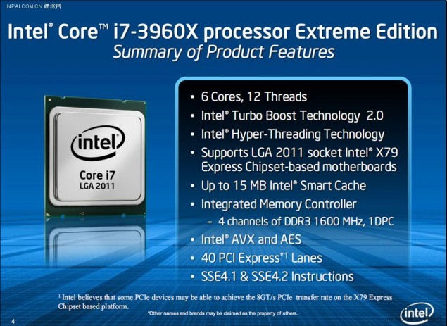 Immagine pubblicata in relazione al seguente contenuto: Primi benchmark: Sandy Bridge-E Core i7-3960X Vs Core i7-2600K | Nome immagine: news16033_2.jpg