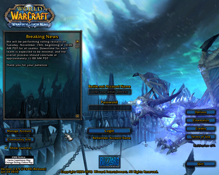 Immagine pubblicata in relazione al seguente contenuto: Screenshots: World of Warcraft 3.3.5 - Voodoo 4 - Windows XP | Nome immagine: news16080_1.jpg