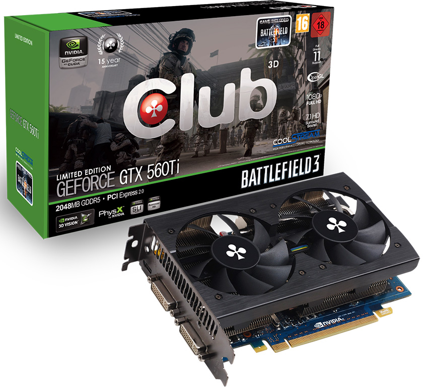 Immagine pubblicata in relazione al seguente contenuto: Club 3D annuncia la card GeForce GTX 560 Ti CoolStream 2GB | Nome immagine: news16177_3.jpg
