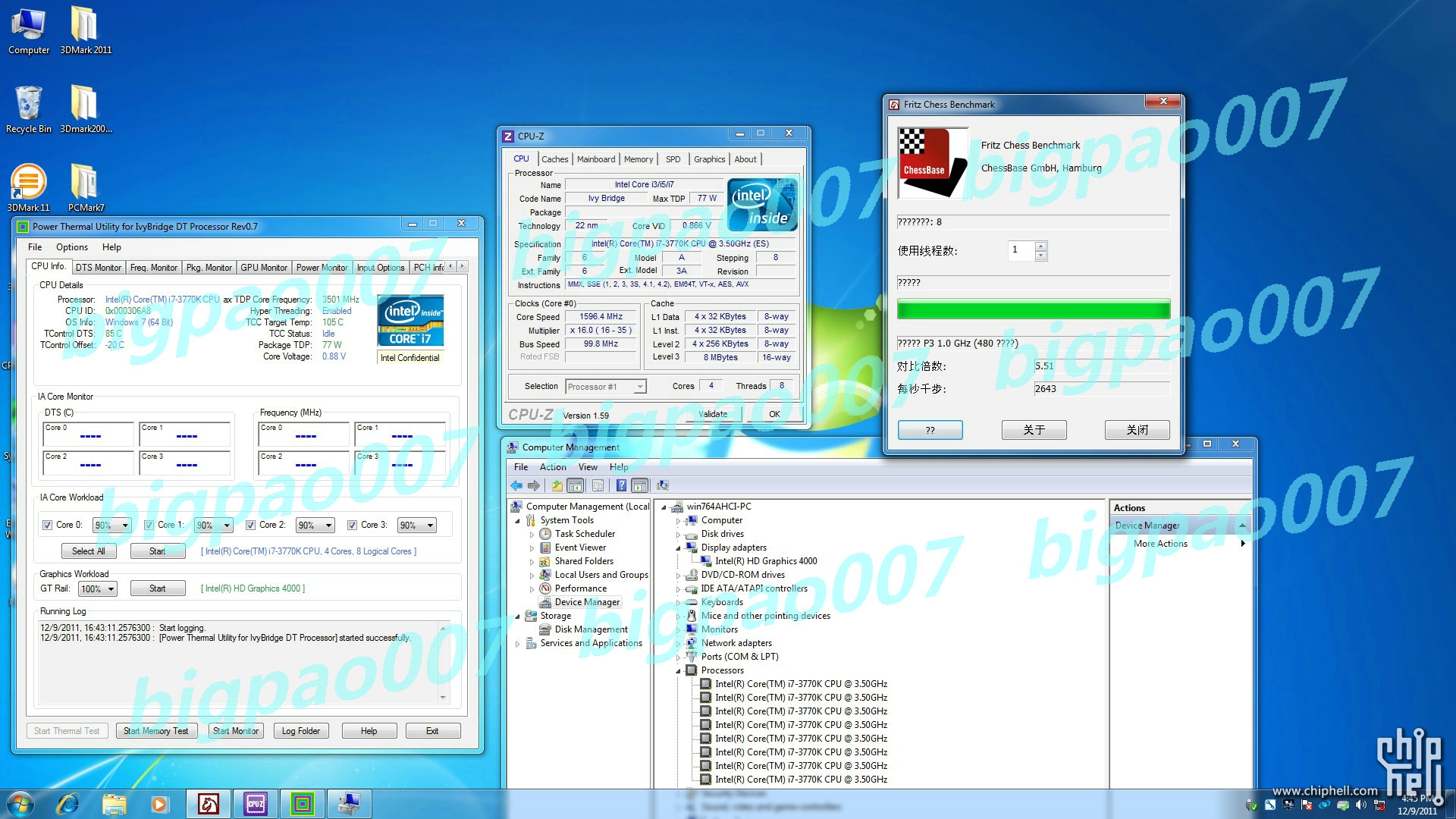 Media asset in full size related to 3dfxzone.it news item entitled as follows: On line nuovi benchmark della cpu Intel Core i7-3770 (Ivy Bridge) | Image Name: news16219_4.jpg