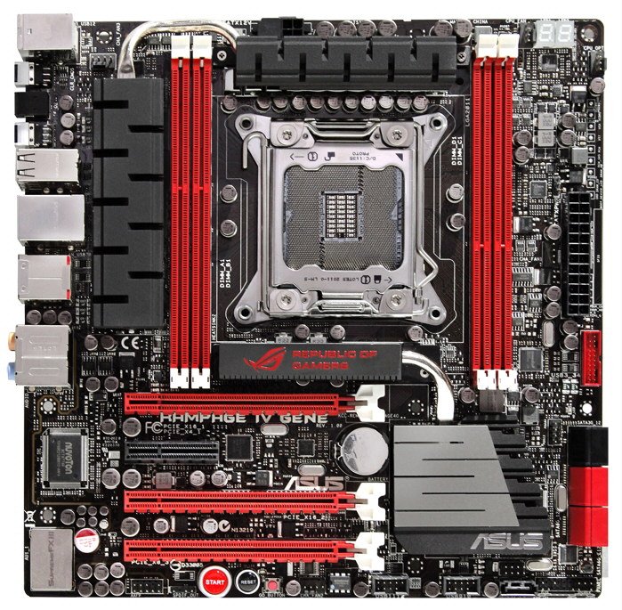 Immagine pubblicata in relazione al seguente contenuto: Da ASUS la motherboard per gaming ROG Rampage IV GENE X79 | Nome immagine: news16480_2.jpg