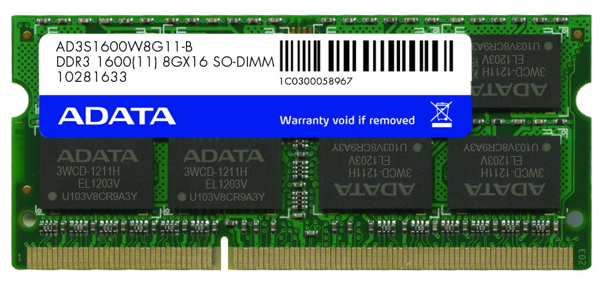 Immagine pubblicata in relazione al seguente contenuto: ADATA: nuovi moduli di RAM DDR3-1600 da 8GB ora disponibili | Nome immagine: news16570_2.jpg