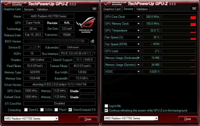 Immagine pubblicata in relazione al seguente contenuto: La nuova video card AMD Radeon HD 7770 testata con 3DMark 11 | Nome immagine: news16639_2.jpg