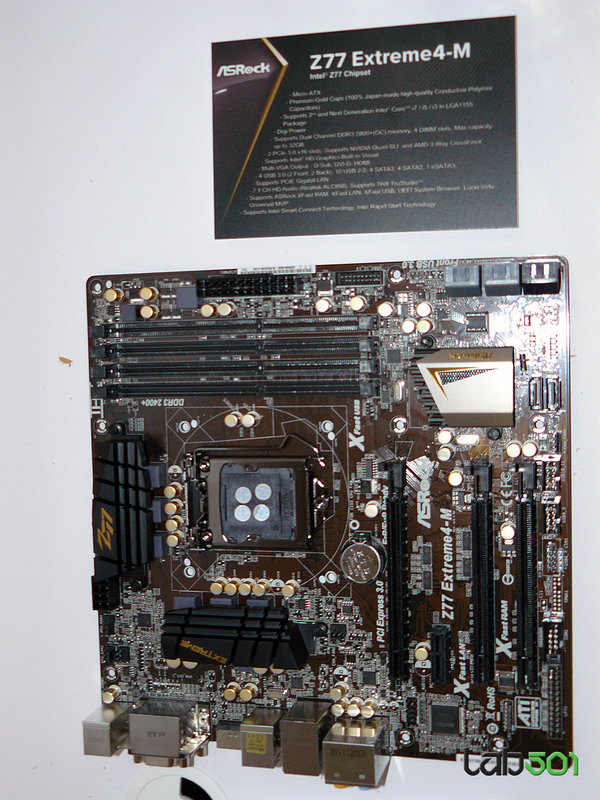 Immagine pubblicata in relazione al seguente contenuto: Fotogallery delle motherboard per cpu Ivy Bridge esibite al CeBIT | Nome immagine: news16792_14.jpg