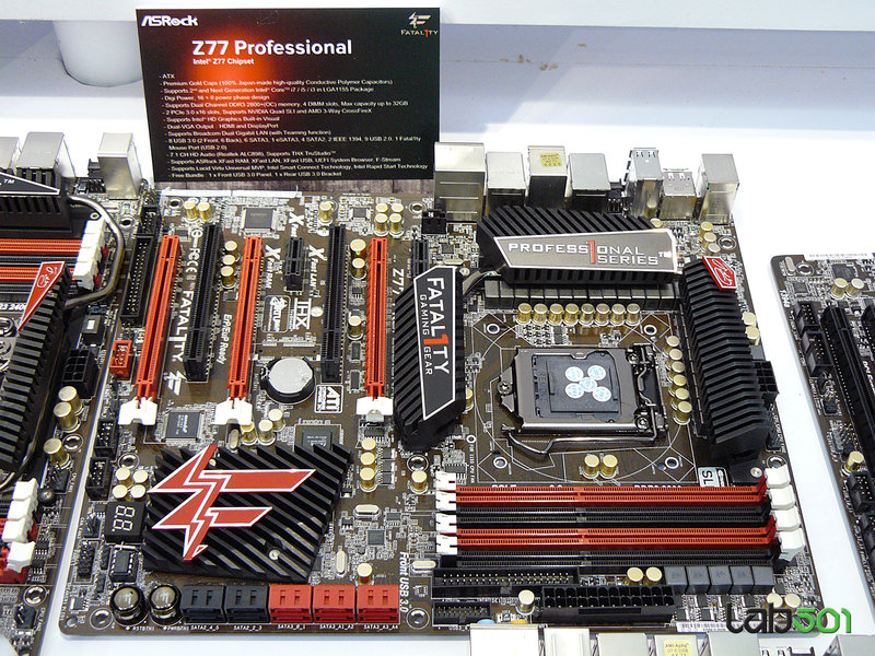 Immagine pubblicata in relazione al seguente contenuto: Fotogallery delle motherboard per cpu Ivy Bridge esibite al CeBIT | Nome immagine: news16792_18.jpg