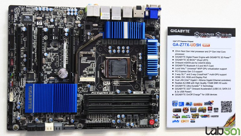 Immagine pubblicata in relazione al seguente contenuto: Fotogallery delle motherboard per cpu Ivy Bridge esibite al CeBIT | Nome immagine: news16792_9.jpg