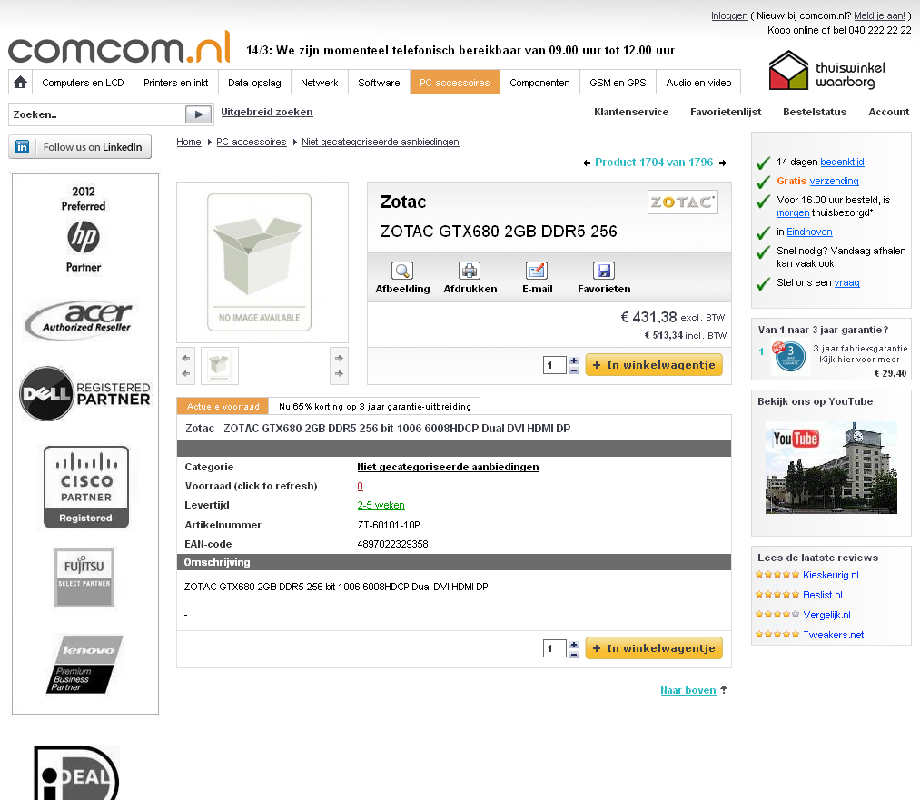 Immagine pubblicata in relazione al seguente contenuto: Prenotabile on line la video card GeForce GTX 680 Kepler di Zotac | Nome immagine: news16833_1.png