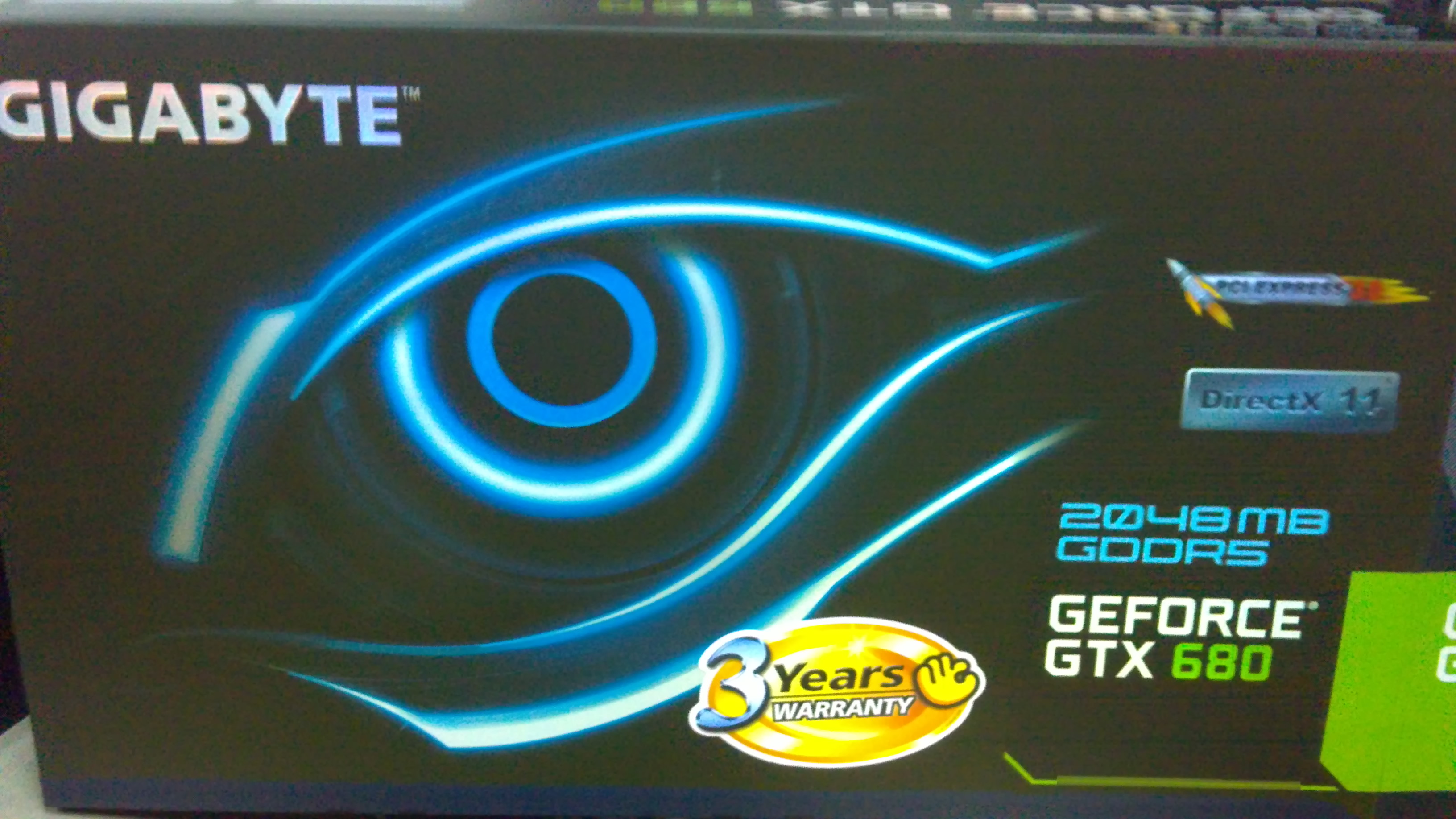 Media asset in full size related to 3dfxzone.it news item entitled as follows: Prime foto della video card GeForce GTX 680 di GIGABYTE | Image Name: news16841_1.jpg