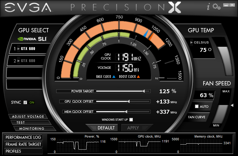 Immagine pubblicata in relazione al seguente contenuto: EVGA rilascia il tweaker Precision X 3.0.1 per le GeForce GTX 680 | Nome immagine: news16868_1.png
