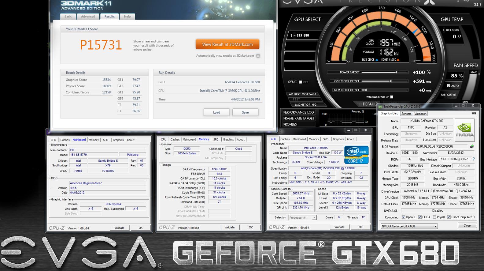Media asset in full size related to 3dfxzone.it news item entitled as follows: Extreme Overclocking: EVGA GeForce GTX 680 @ 1975Mhz | Image Name: news16981_1.jpg