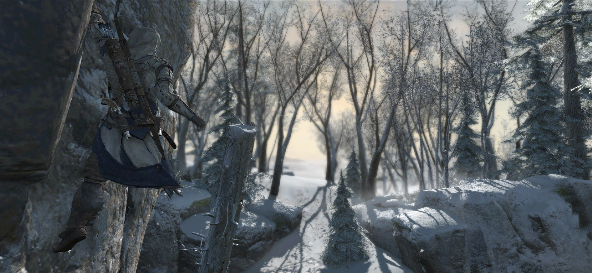 Immagine pubblicata in relazione al seguente contenuto: Assassin's Creed III Screenshots: Connor corre nei boschi innevati | Nome immagine: news17020_6.jpg