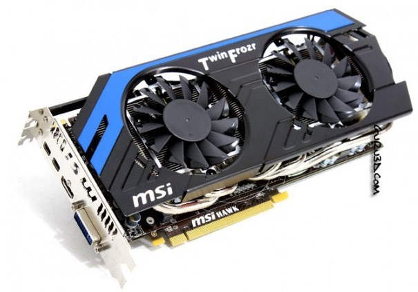 Immagine pubblicata in relazione al seguente contenuto: Foto della video card factory-overclocked MSI R7870 HAWK | Nome immagine: news17052_1.jpg