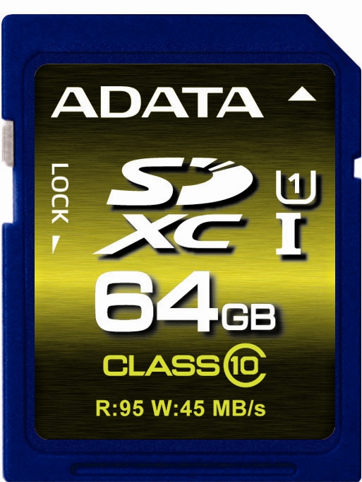 Media asset in full size related to 3dfxzone.it news item entitled as follows: ADATA annuncia nuove card SDHC e SDXC Premier Pro con UHS-I | Image Name: news17291_3.jpg