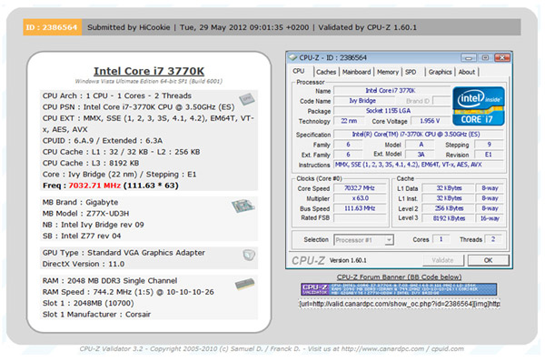 Immagine pubblicata in relazione al seguente contenuto: GIGABYTE spinge la cpu Intel Core i7 3770K Ivy Bridge a 7.03GHz | Nome immagine: news17347_1.jpg