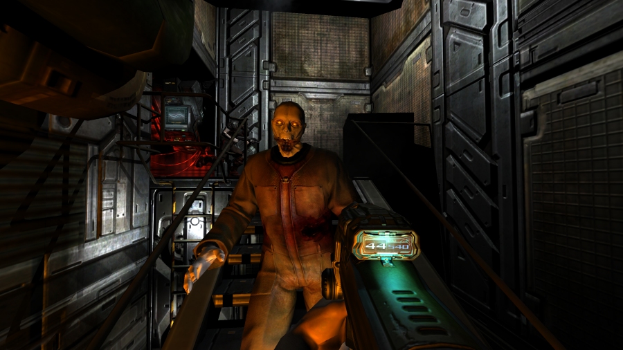 Media asset in full size related to 3dfxzone.it news item entitled as follows: Bethesda mostra nuovi screenshots di DOOM 3 BFG Edition | Image Name: news17399_4.jpg