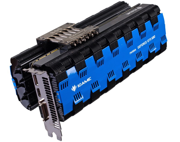 Immagine pubblicata in relazione al seguente contenuto: Colorful realizza una GeForce iGame GTX 680 con cooler passivo | Nome immagine: news17477_1.jpg