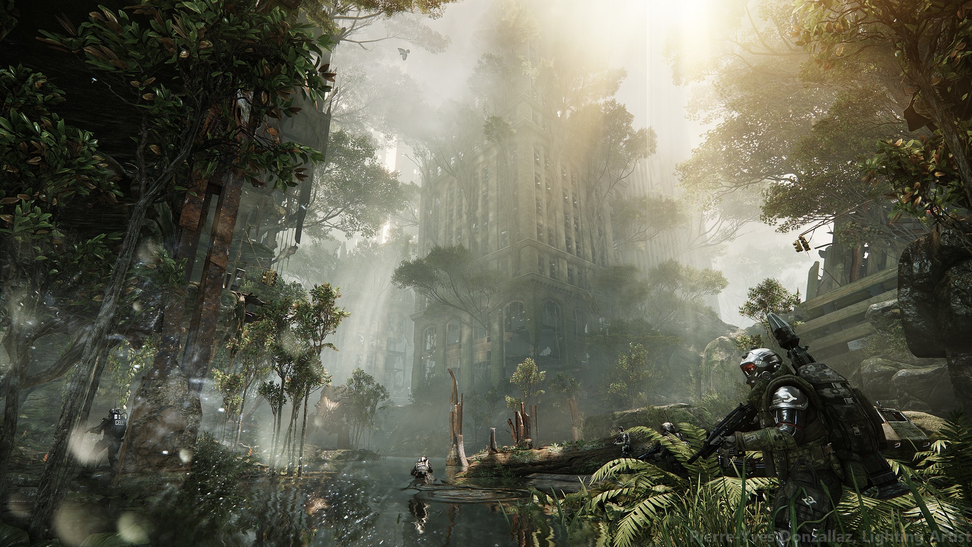 Immagine pubblicata in relazione al seguente contenuto: Effetti luce e dettagli grafici: i focus dei nuovi screenshot di Crysis 3 | Nome immagine: news17675_1.jpg