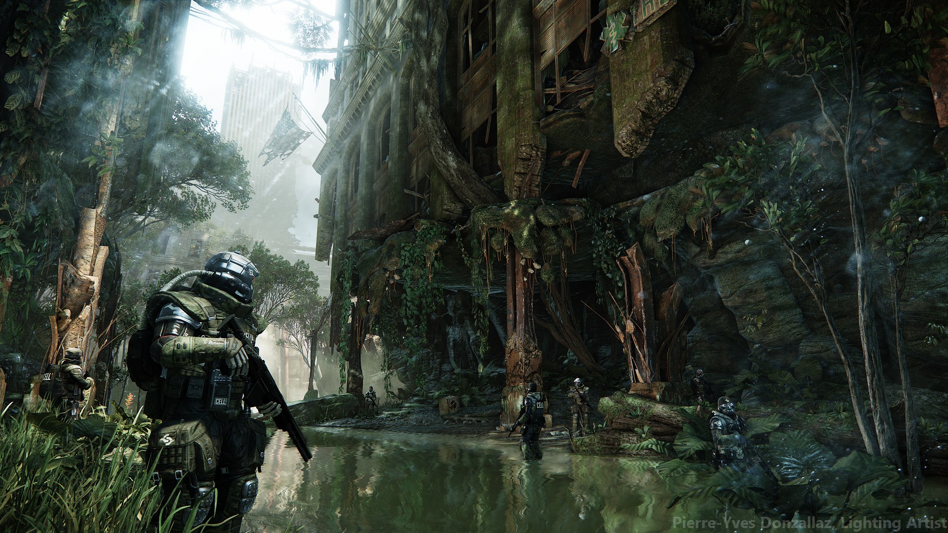 Immagine pubblicata in relazione al seguente contenuto: Effetti luce e dettagli grafici: i focus dei nuovi screenshot di Crysis 3 | Nome immagine: news17675_4.jpg