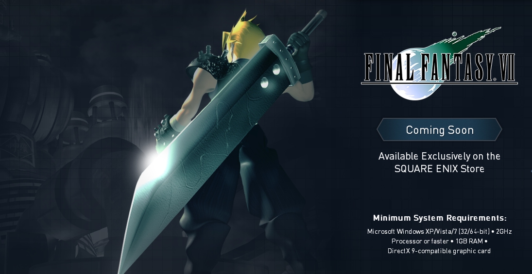 Immagine pubblicata in relazione al seguente contenuto: Square Enix commercializza per errore Final Fantasy VII per PC | Nome immagine: news17775_final-fantasy-vii_1.jpg