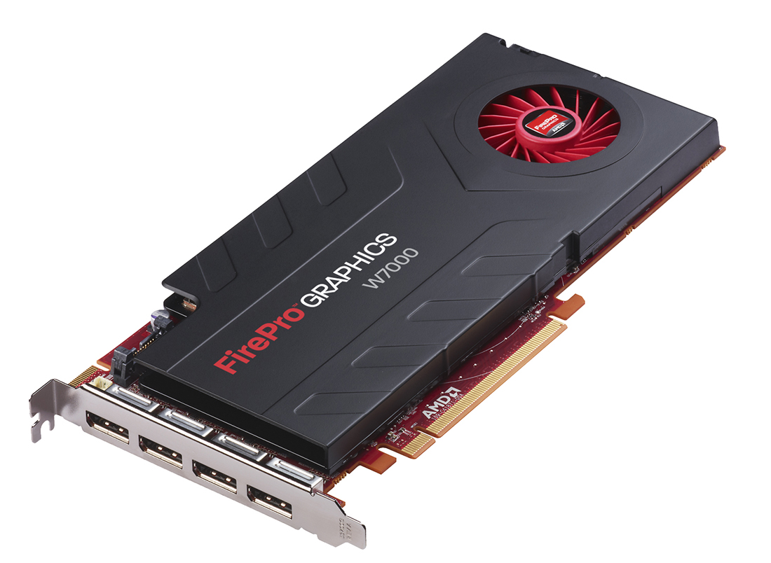 Immagine pubblicata in relazione al seguente contenuto: AMD lancia le video card FirePro W9000, W8000, W7000 e W5000 | Nome immagine: news17780_amd-firepro-w7000_1.jpg