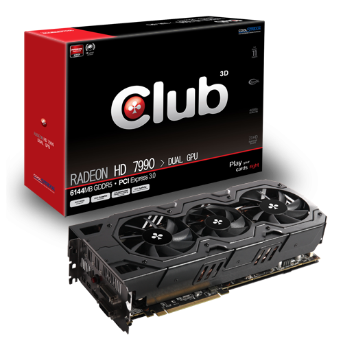 Media asset in full size related to 3dfxzone.it news item entitled as follows: Club 3D annuncia la sua flag-ship dual-gpu Radeon HD 7990 | Image Name: news18285_Club-3d-Radeon-HD-7990_1.png