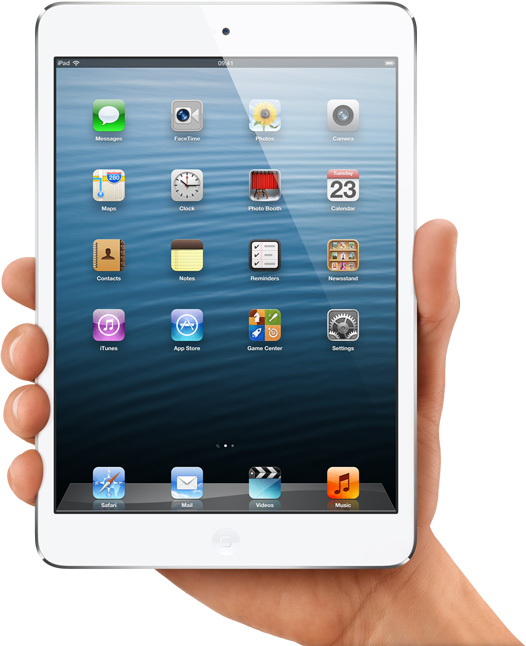 Immagine pubblicata in relazione al seguente contenuto: Apple annuncia l'iPad mini sfidando il Nexus 7 e Microsoft Surface | Nome immagine: news18309_Apple-iPad-mini_1.jpg
