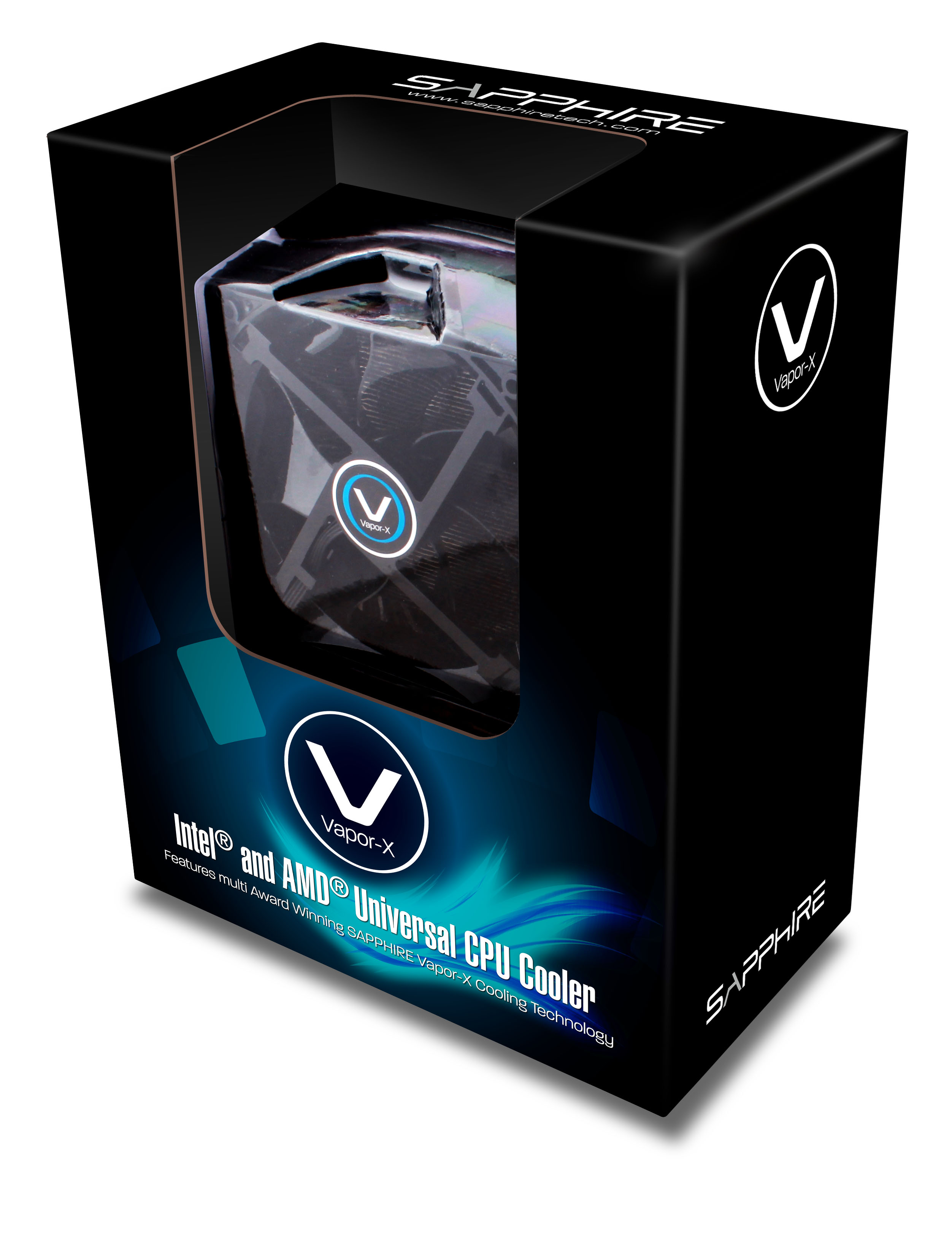 Immagine pubblicata in relazione al seguente contenuto: SAPPHIRE annuncia il sistema di raffreddamento per CPU Vapor-X | Nome immagine: news18478_SAPPHIRE-Vapor-X-CPU_Cooler_3.jpg