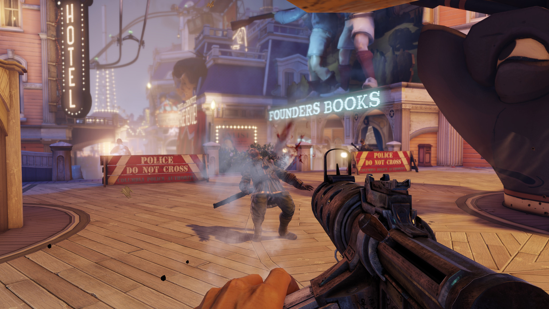 Immagine pubblicata in relazione al seguente contenuto: Requisiti di sistema di BioShock Infinite che include un benchmark | Nome immagine: news18751_BioShock-Infinite-screenshot_1.jpg