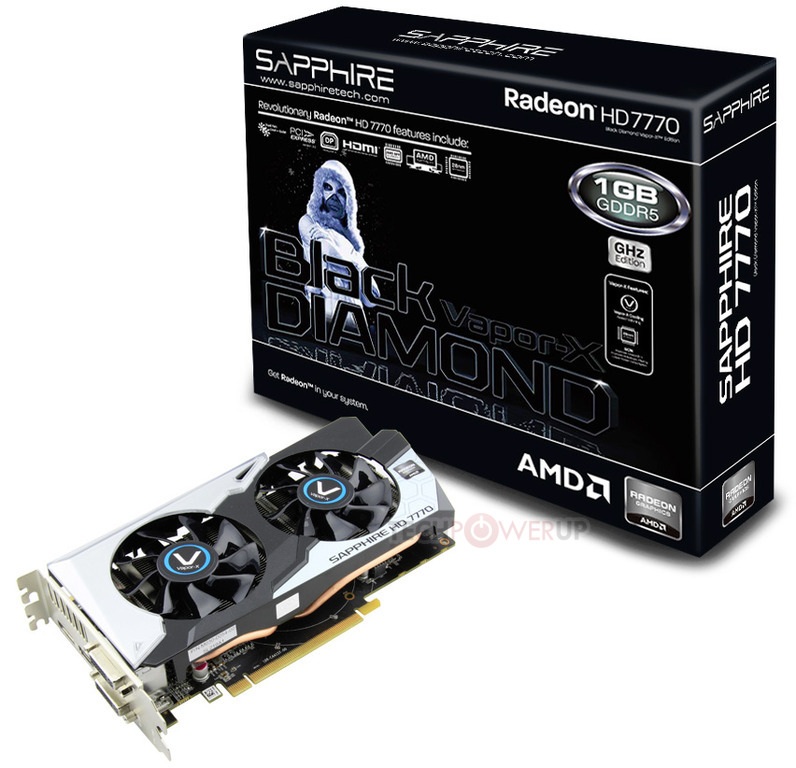 Media asset in full size related to 3dfxzone.it news item entitled as follows: Sapphire lancia la Radeon HD 7770 Vapor-X Black Diamond | Image Name: news18781_Sapphire-Radeon-HD-7770-Vapor-X-Black-Diamond_3.jpg