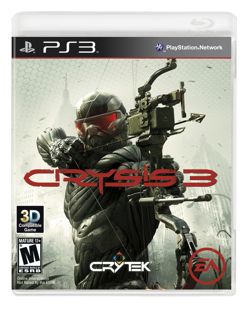 Immagine pubblicata in relazione al seguente contenuto: Le box art ufficiali delle edizioni per PC, Xbox 360 e PS3 di Crysis 3 | Nome immagine: news18817_Crysis-3-box-art_1.jpg