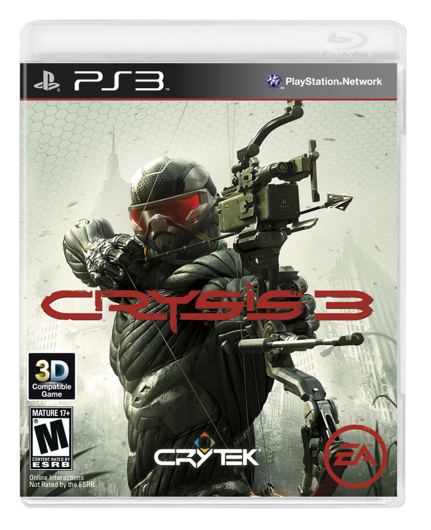 Media asset in full size related to 3dfxzone.it news item entitled as follows: Le box art ufficiali delle edizioni per PC, Xbox 360 e PS3 di Crysis 3 | Image Name: news18817_Crysis-3-box-art_1.jpg