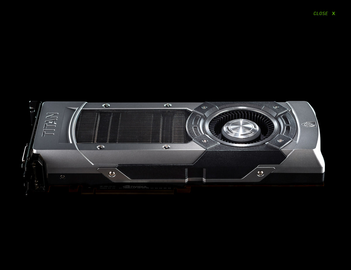Immagine pubblicata in relazione al seguente contenuto: NVIDIA annuncia ufficialmente la video card GeForce GTX TITAN | Nome immagine: news18982_NVIDIA-GeForce-GTX-Titan_1.jpg