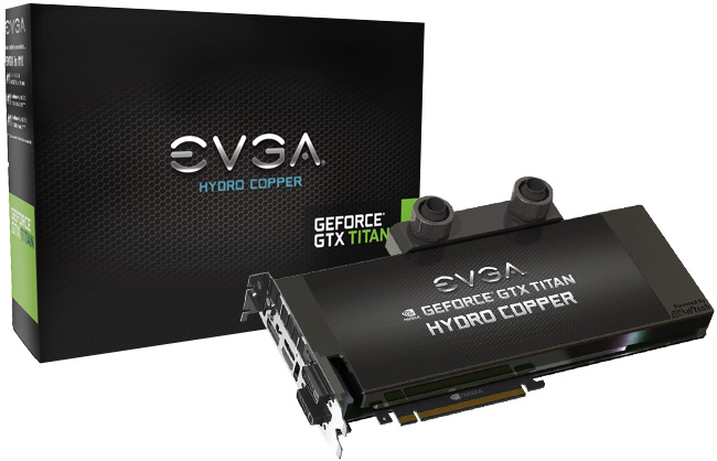 Immagine pubblicata in relazione al seguente contenuto: EVGA mostra la GeForce GTX Titan SC Hydro Copper Signature | Nome immagine: news19013_EVGA-GeForce-GTX-Titan-SC-Hydro-Copper-Signature_1.jpg