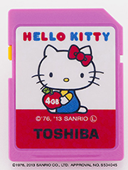 Immagine pubblicata in relazione al seguente contenuto: Toshiba lancia memory card e drive USB dedicati a HELLO KITTY | Nome immagine: news19068_Toshiba-HELLO_KITTY_1.jpg