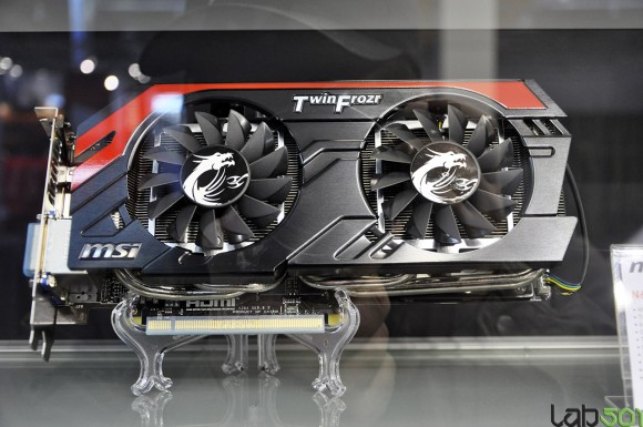 Immagine pubblicata in relazione al seguente contenuto: MSI mostra un prototipo della video card N660Ti PE Gaming Edition | Nome immagine: news19085_MSI-N660Ti-PE-Gaming-Edition_1.jpg