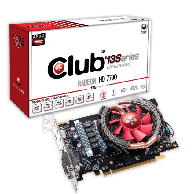 Immagine pubblicata in relazione al seguente contenuto: Fotogallery delle card Radeon HD 7790 dei partner AIB di AMD | Nome immagine: news19203_AMD-Radeon-HD-7790-Club3d_1.png
