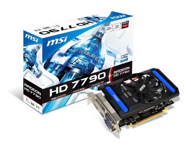 Immagine pubblicata in relazione al seguente contenuto: Fotogallery delle card Radeon HD 7790 dei partner AIB di AMD | Nome immagine: news19203_AMD-Radeon-HD-7790-MSI_1.jpg