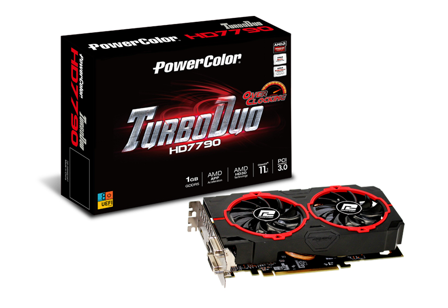 Immagine pubblicata in relazione al seguente contenuto: Fotogallery delle card Radeon HD 7790 dei partner AIB di AMD | Nome immagine: news19203_AMD-Radeon-HD-7790-powercolor_2.jpg