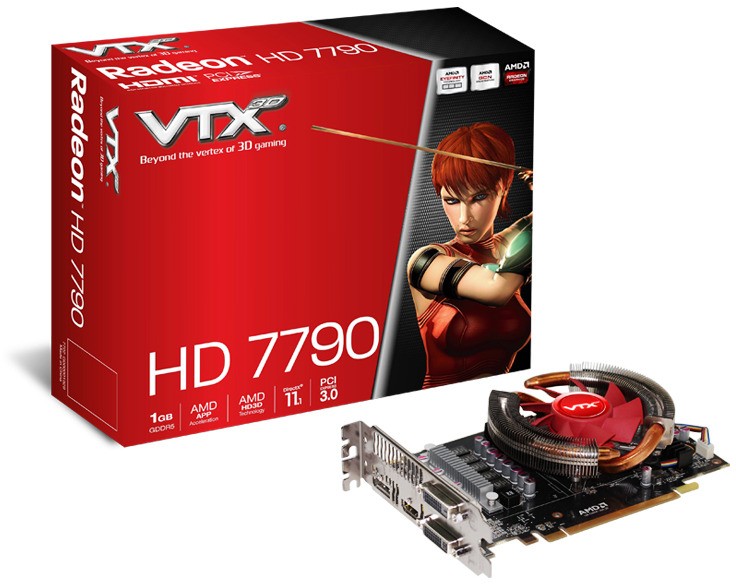Immagine pubblicata in relazione al seguente contenuto: Fotogallery delle card Radeon HD 7790 dei partner AIB di AMD | Nome immagine: news19203_AMD-Radeon-HD-7790-vtx3d_1.jpg