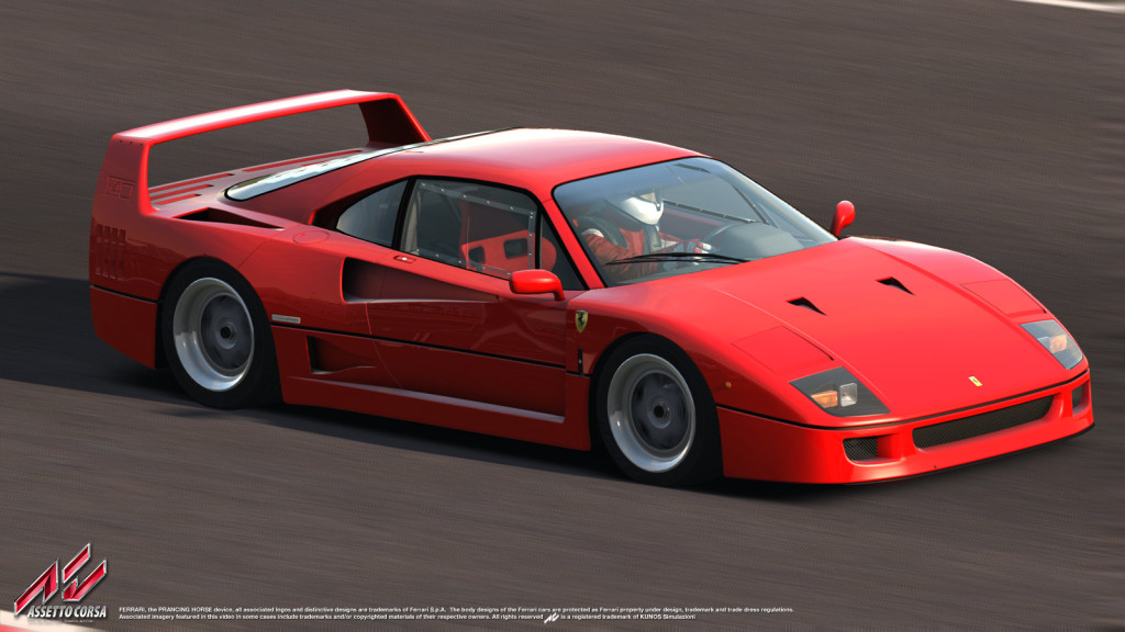 Media asset in full size related to 3dfxzone.it news item entitled as follows: Nuovi screenshots del game Assetto Corsa dedicati alla Ferrari F40 | Image Name: news19247_Assetto-Corsa-Ferrari-F40-screenshot_1.jpg